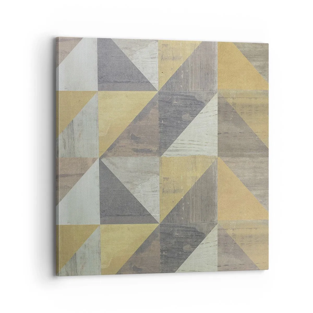 Obraz na płótnie - Pod kątem trójkąta - 70x70 cm