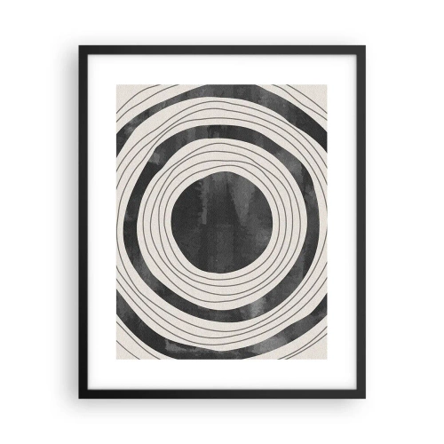 Plakat w czarnej ramie - W samo sedno - 40x50 cm