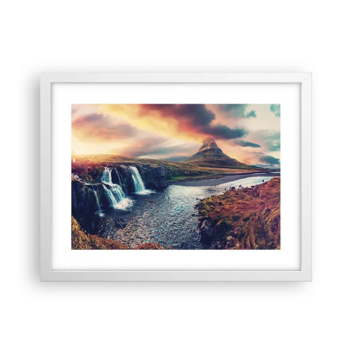Plakat w białej ramie - W majestacie przyrody - 40x30 cm