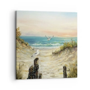 Obraz na płótnie - Bezwietrzne zacisze - 70x70 cm