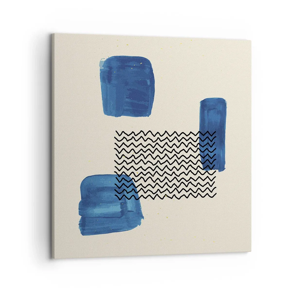 Obraz na płótnie - Abstrakcyjny kwartet - 50x50 cm