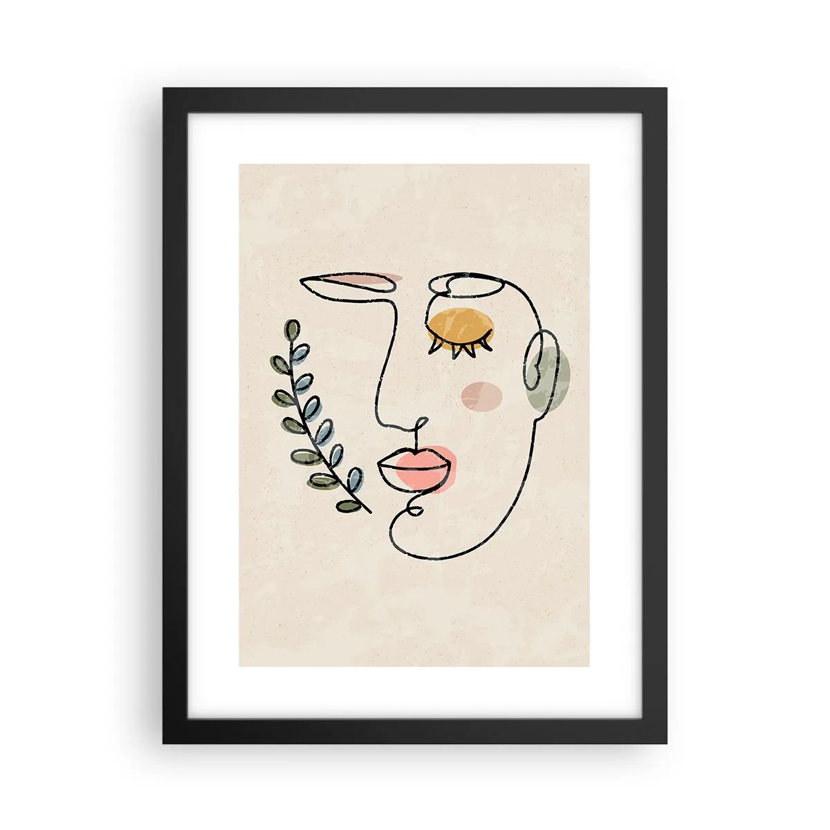 Plakat w czarnej ramie - Spokój odnaleziony - 30x40 cm