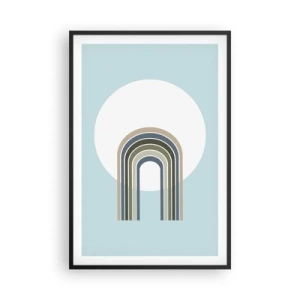 Plakat w czarnej ramie - Nieodparte przyciąganie - 61x91 cm