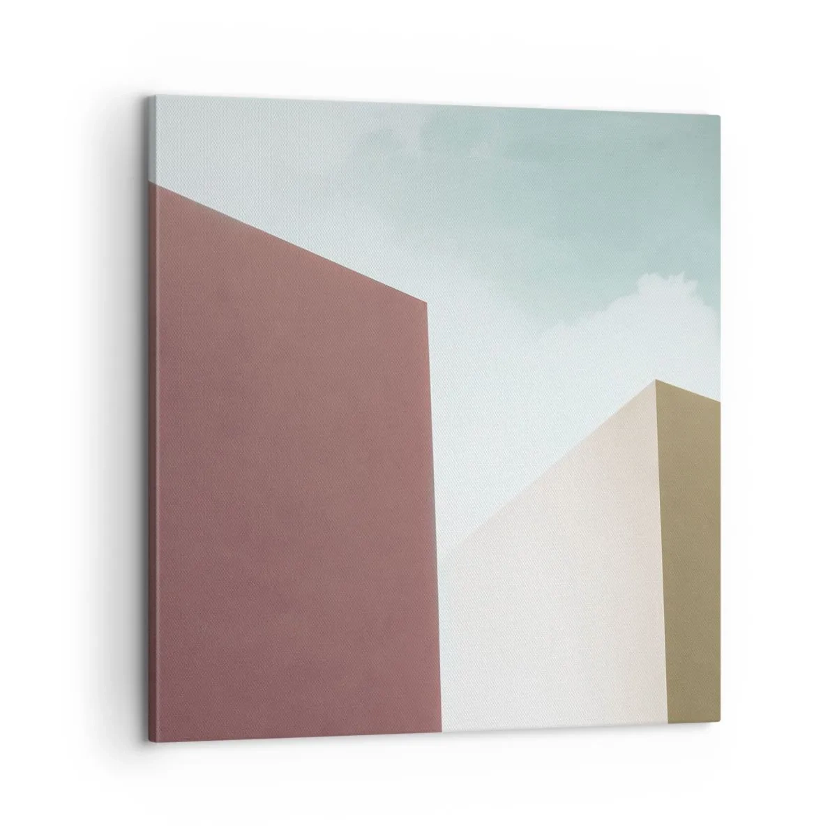 Obraz na płótnie - Geometria słonecznego lata - 60x60 cm