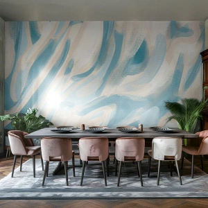 Fototapeta Standard Eco - Wiosenne powiewy - Sztuka, Jasny, Pastelowy - 150x105 cm