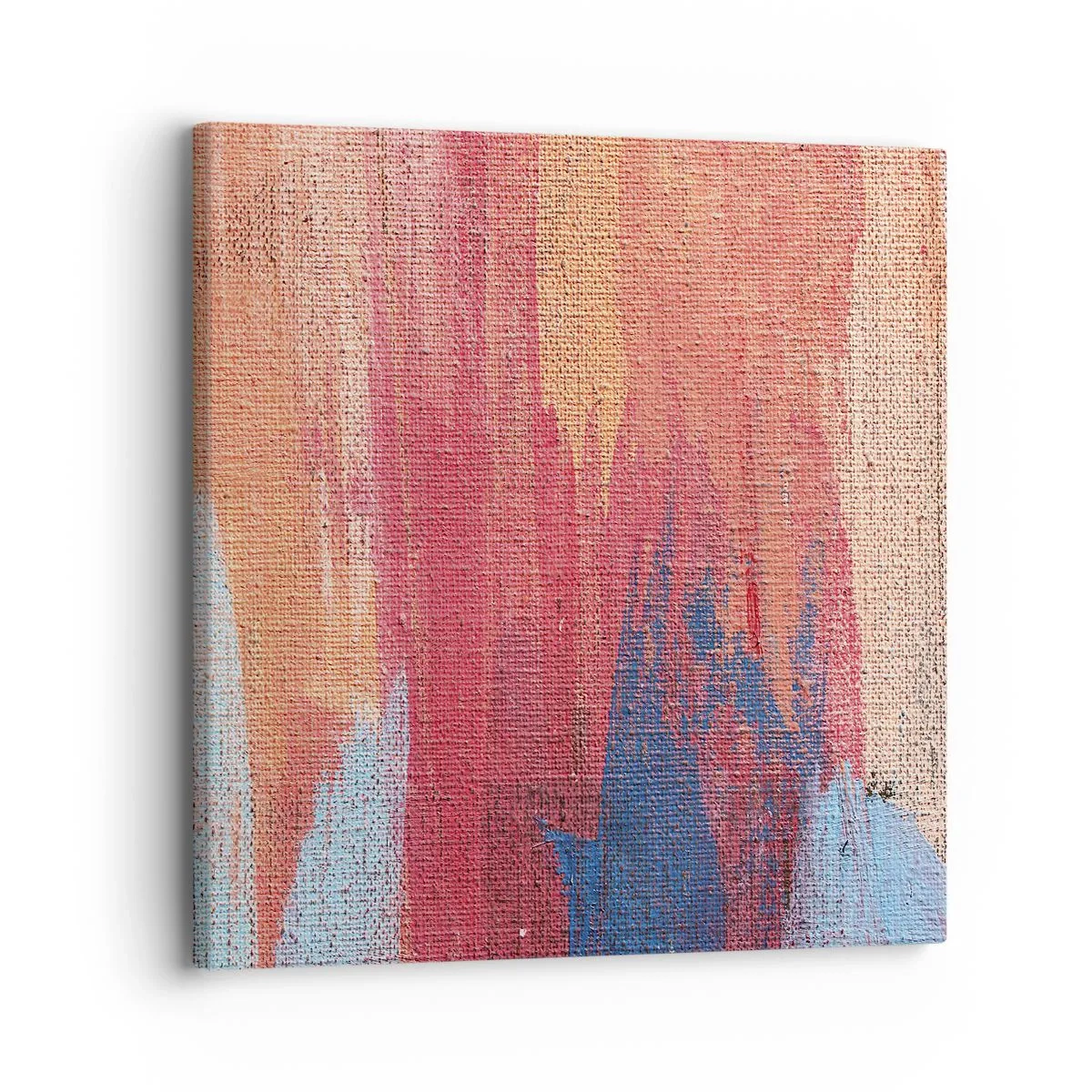 Obraz na płótnie - Spłynąć tęczą - 30x30 cm