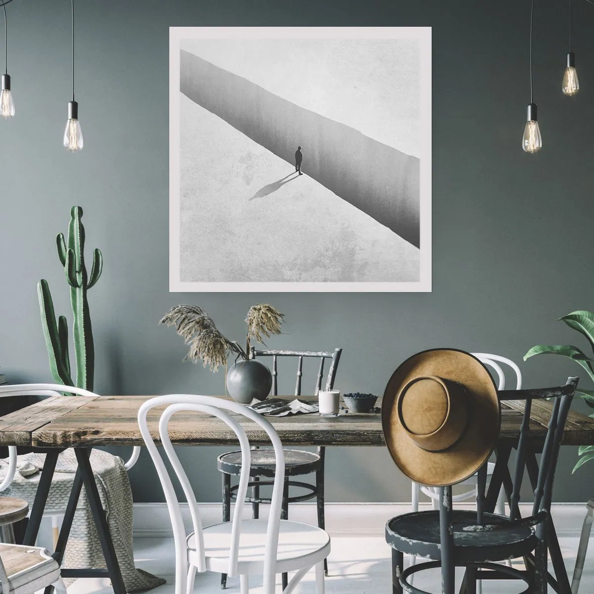 Plakat - Jasny cel - 60x60 cm