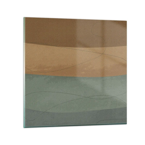 Obraz na szkle - Kompozycja horyzontalna - 60x60 cm