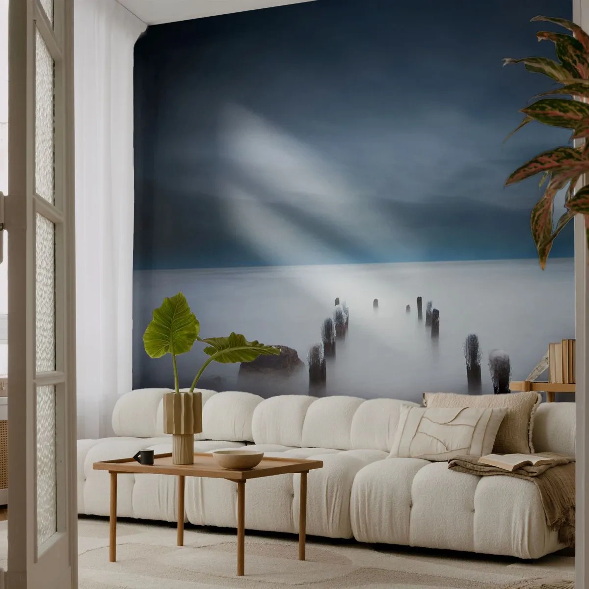 Fototapeta Premium Canvas - Zamyślone jezioro - Krajobraz, Morze, Jezioro - 400x280 cm