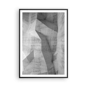 Plakat w czarnej ramie - Prawdziwe wyzwanie - 70x100 cm