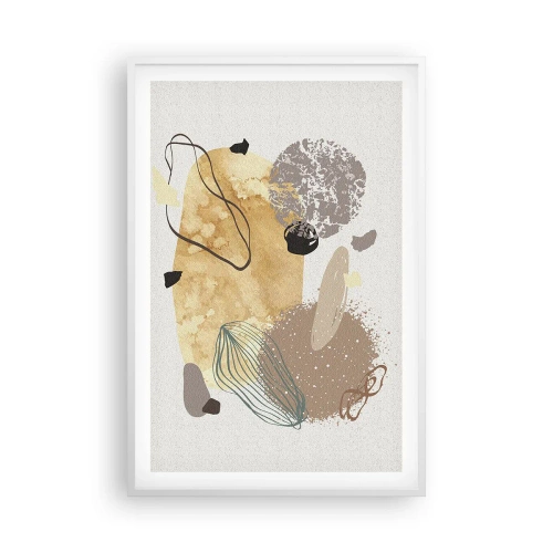 Plakat w białej ramie - Plumkologia stosowana - 61x91 cm