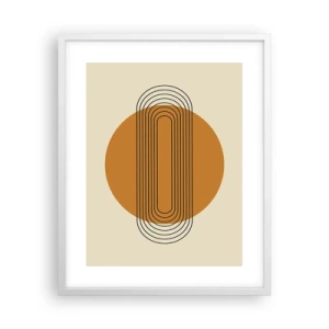 Plakat w białej ramie - Plan doskonały - 40x50 cm