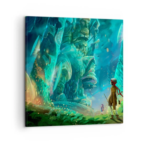 Obraz na płótnie - Z wielkiej Księgi Baśni - 60x60 cm