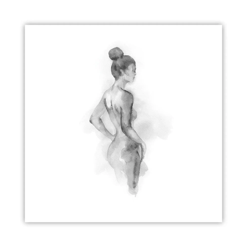 Plakat - Piękna jak malowanie - 60x60 cm