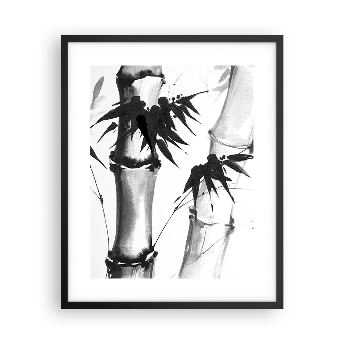 Plakat w czarnej ramie - Zbliżenie na orient - 40x50 cm