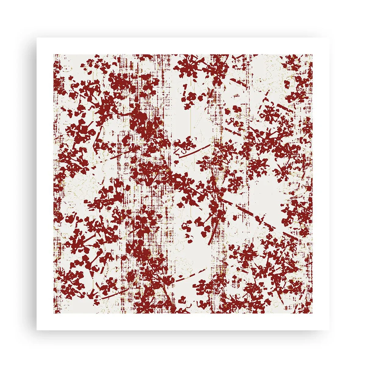 Plakat - Jak dawny perkalik - 60x60 cm