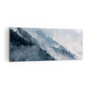Obraz na płótnie - Mistyka gór - 100x40 cm