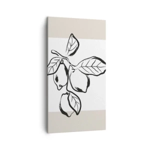 Obraz na płótnie - Gdzie cytryna dojrzewa… - 45x80 cm