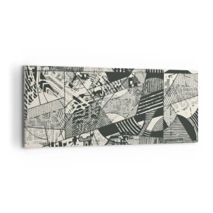 Obraz na płótnie - Dynamika współczesności - 100x40 cm