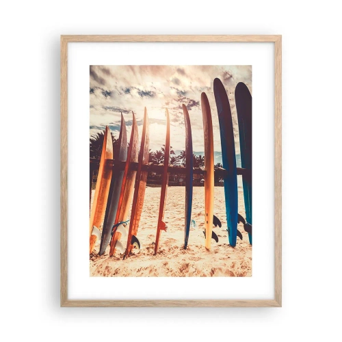 Plakat w ramie jasny dąb - Dobranoc, do jutra - 40x50 cm