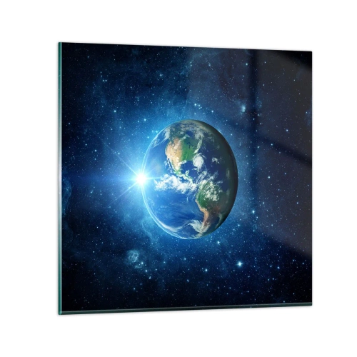 Obraz na szkle - Jesteśmy w niebie - 60x60 cm