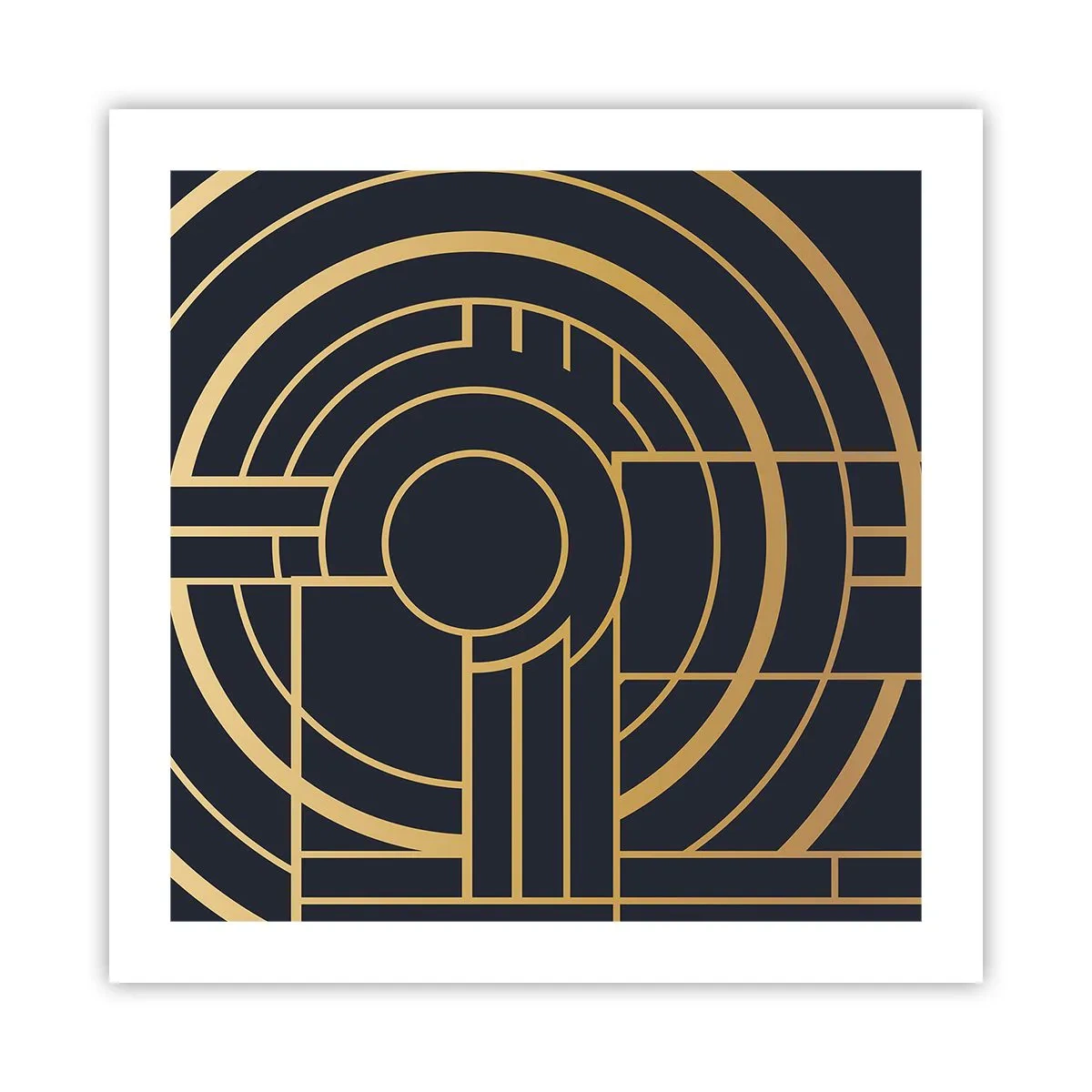 Plakat - Obroty rzeczy - 50x50 cm