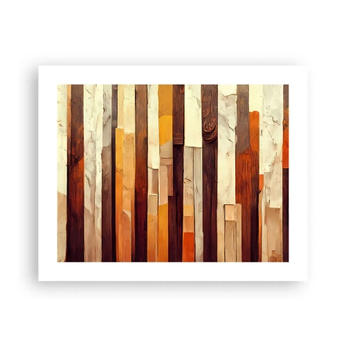 Plakat - Hymn leśnych drzew - 50x40 cm