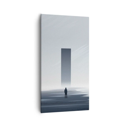 Obraz na płótnie - Szansa czy zagrożenie? - 55x100 cm