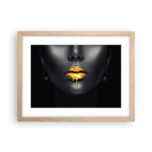 Plakat w ramie jasny dąb - Złotousta - 40x30 cm