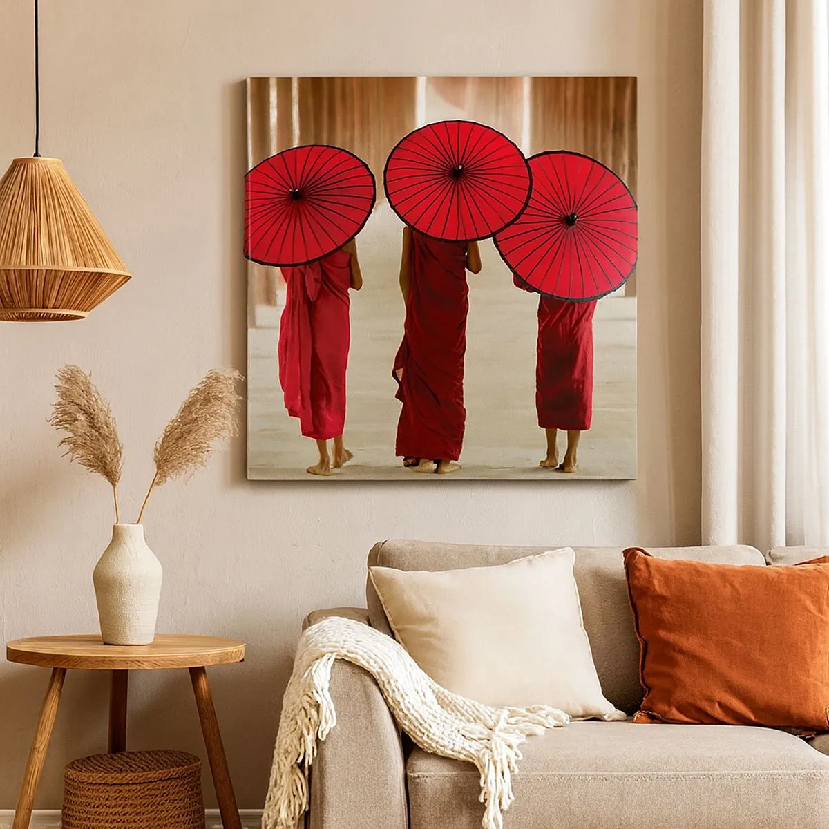 Obraz na płótnie - W drodze do Czystej Krainy - 30x30 cm