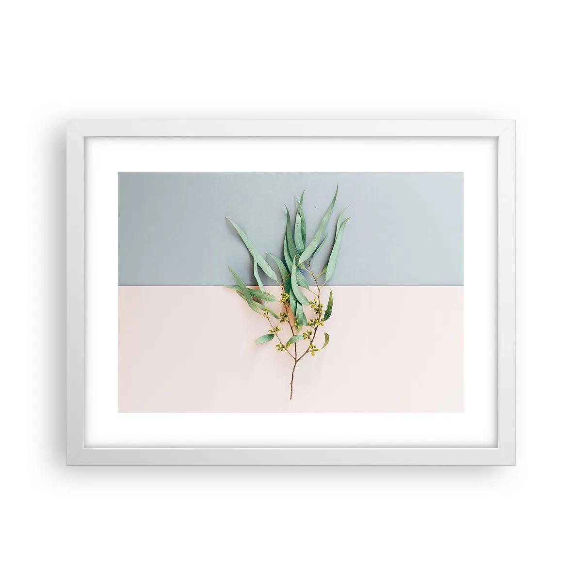 Plakat w białej ramie - Pastelowa subtelność - 40x30 cm