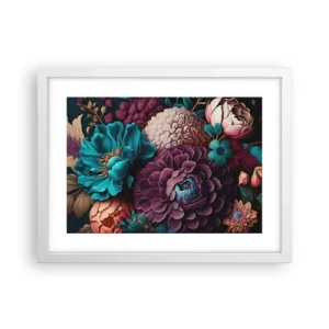 Plakat w białej ramie - Natura na bogato - 40x30 cm