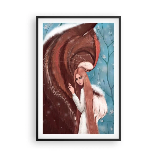 Plakat w czarnej ramie - Witaj w baśni - 61x91 cm
