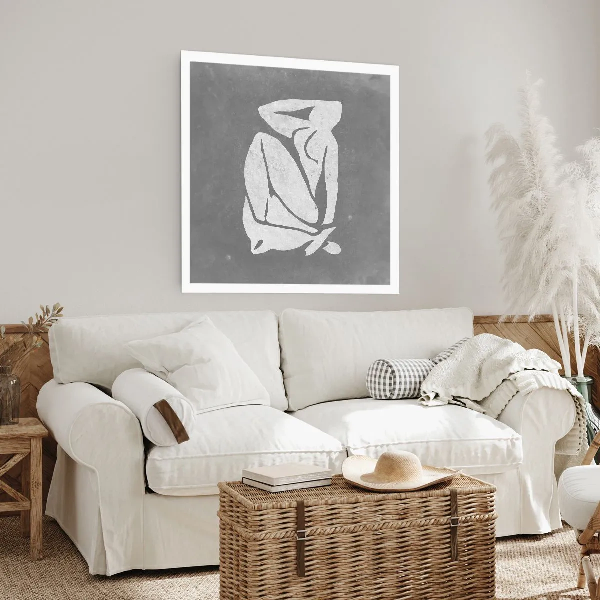 Plakat - W zamyśleniu - 30x30 cm