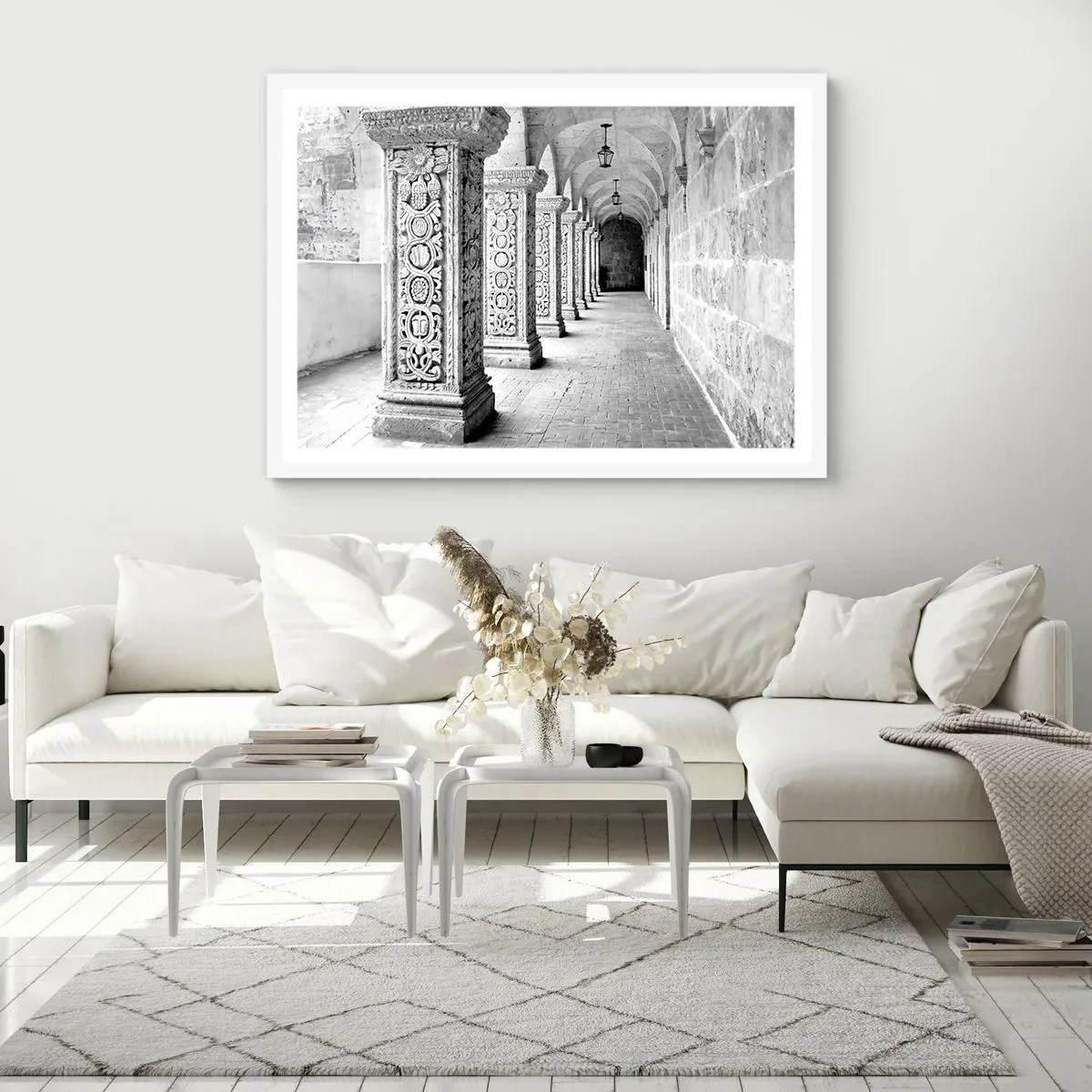 Plakat w białej ramie - A dokąd to…? - 91x61 cm