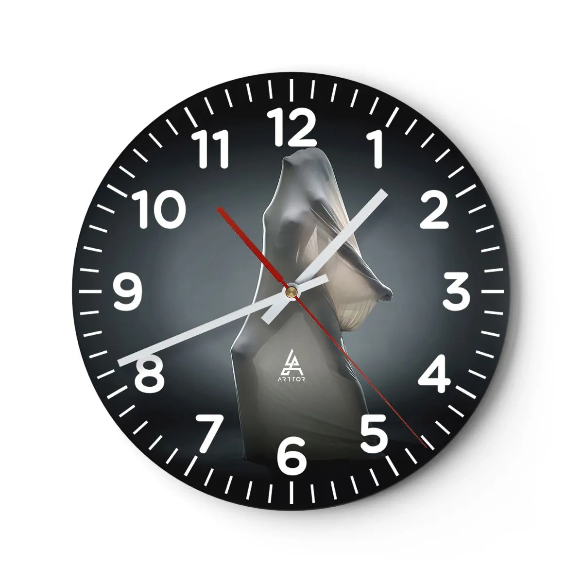 Zegar ścienny - Ukryte pragnienia - 40x40 cm