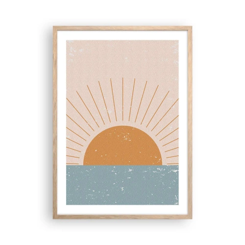 Plakat w ramie jasny dąb - Codzienny cud - 50x70 cm