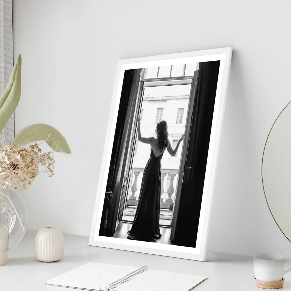 Plakat w białej ramie - W wielkim stylu - 50x70 cm