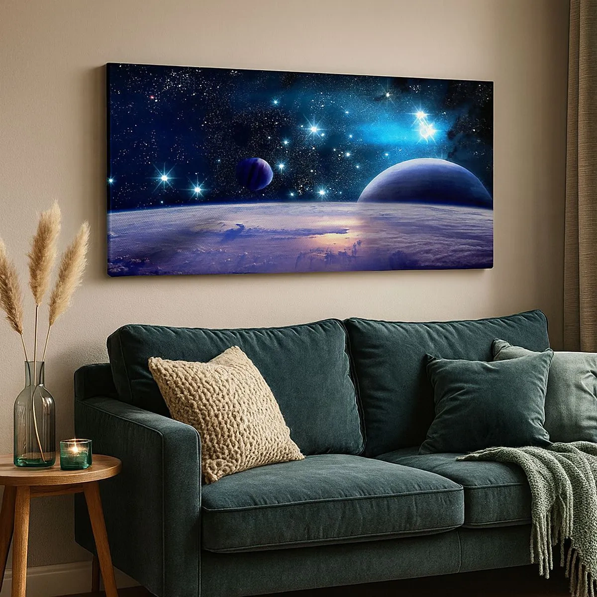 Obraz na płótnie - Wciąż sami? - 100x40 cm