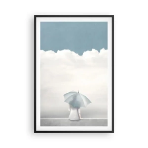 Plakat w czarnej ramie - Na krawędzi jawy i marzenia - 61x91 cm