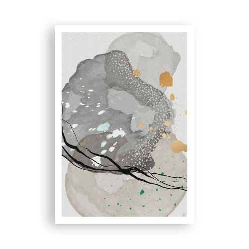 Plakat - Kompozycja organiczna - 70x100 cm
