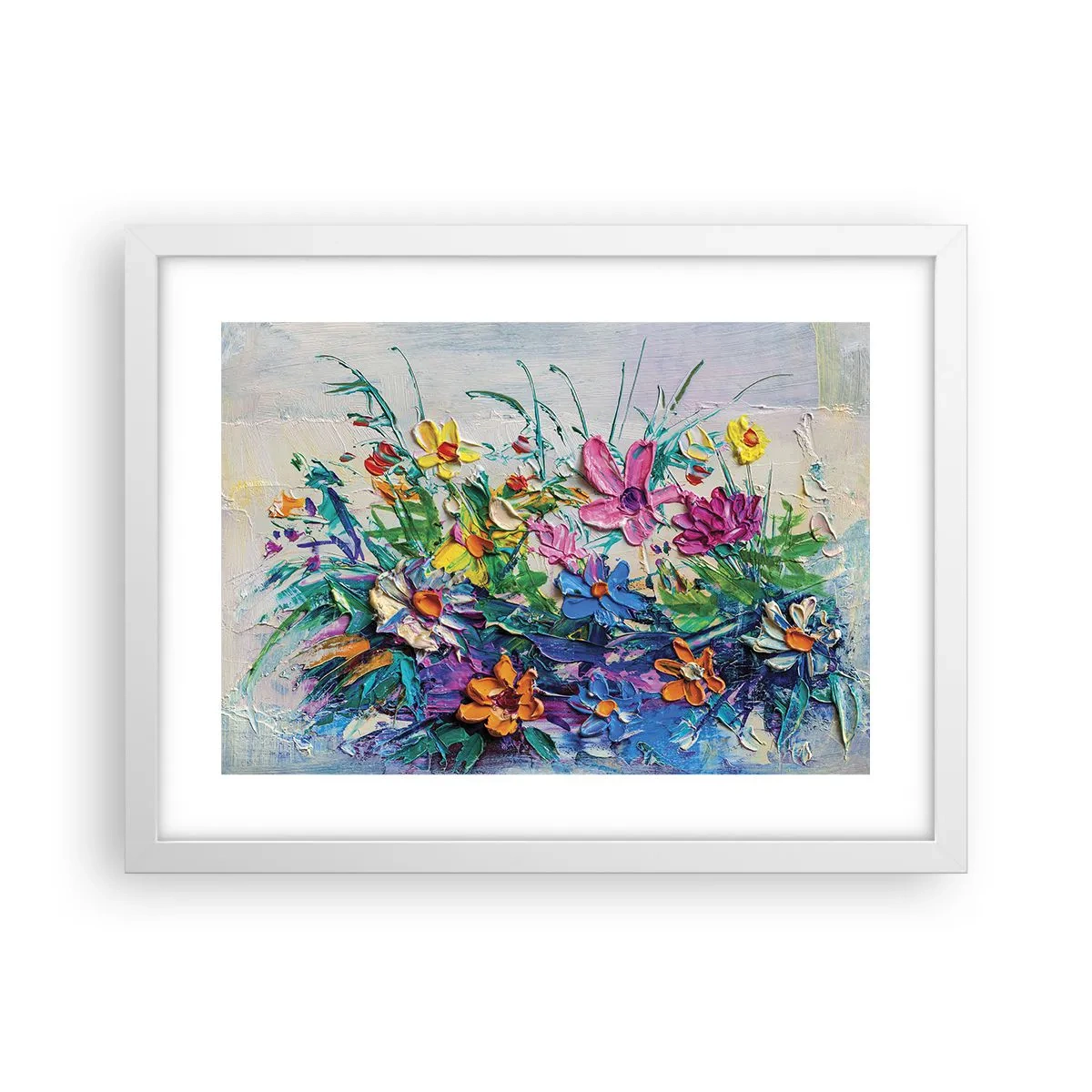 Plakat w białej ramie - Wcale nie-martwa natura - 40x30 cm