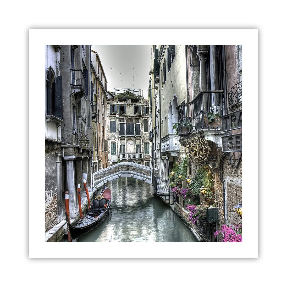 Plakat - Od wieków w cichej zadumie - 50x50 cm