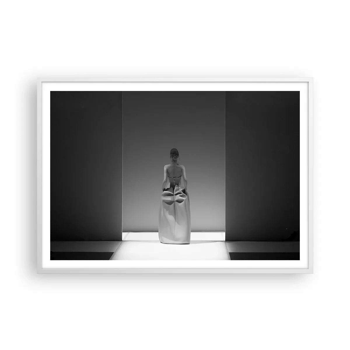 Plakat w białej ramie - Wyrafinowana prostota - 100x70 cm