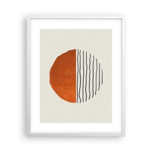 Plakat w białej ramie - W japońskim klimacie - 40x50 cm