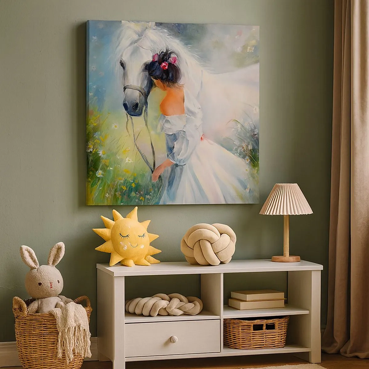 Obraz na płótnie - Jak z pięknego snu - 30x30 cm