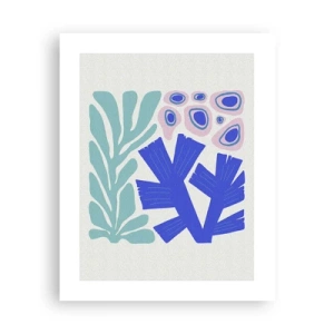 Plakat - Podwodny ogród - 40x50 cm