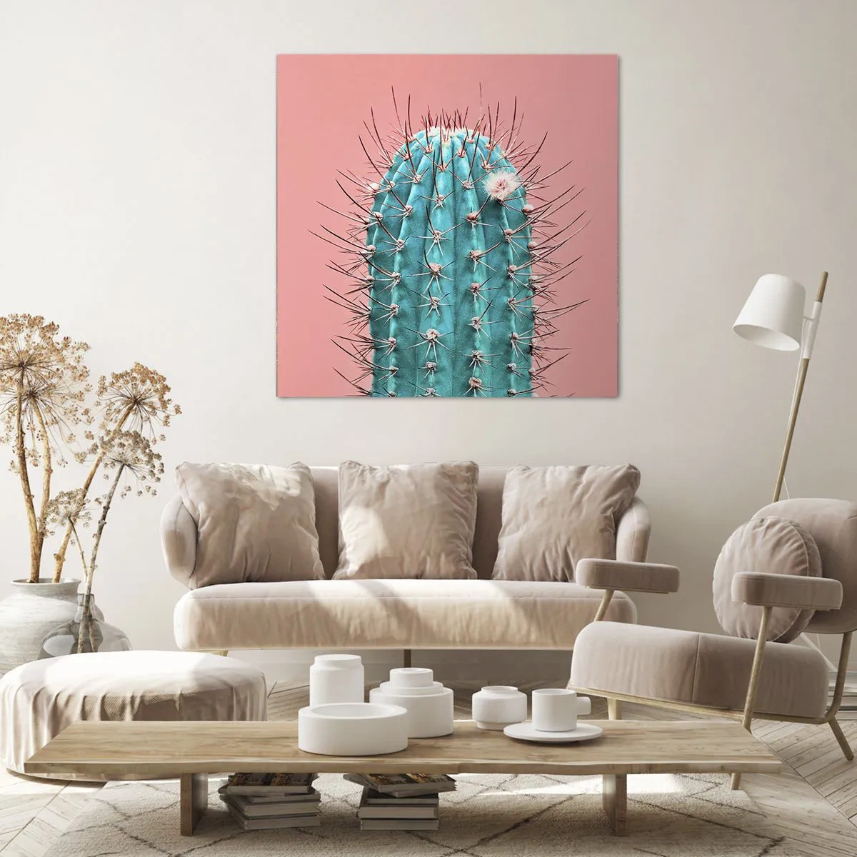 Obraz na płótnie - Tylko patrz - 50x50 cm