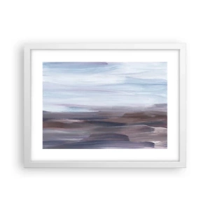 Plakat w białej ramie - Żywioły: woda - 40x30 cm