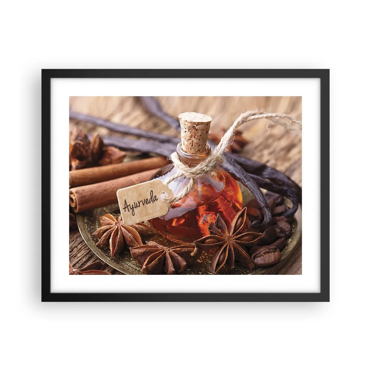 Plakat w czarnej ramie - Ku jedności ciała i ducha - 50x40 cm